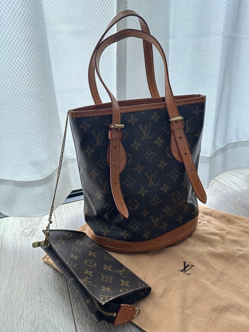 Louis Vuitton トートバッグ ポーチ付き