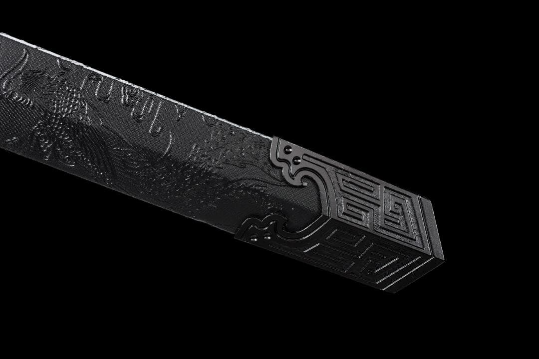 中華武術 刃长73 cm 漢剣・模造刀・模擬刀 練習 武具 【品名】：『龍淵剣』