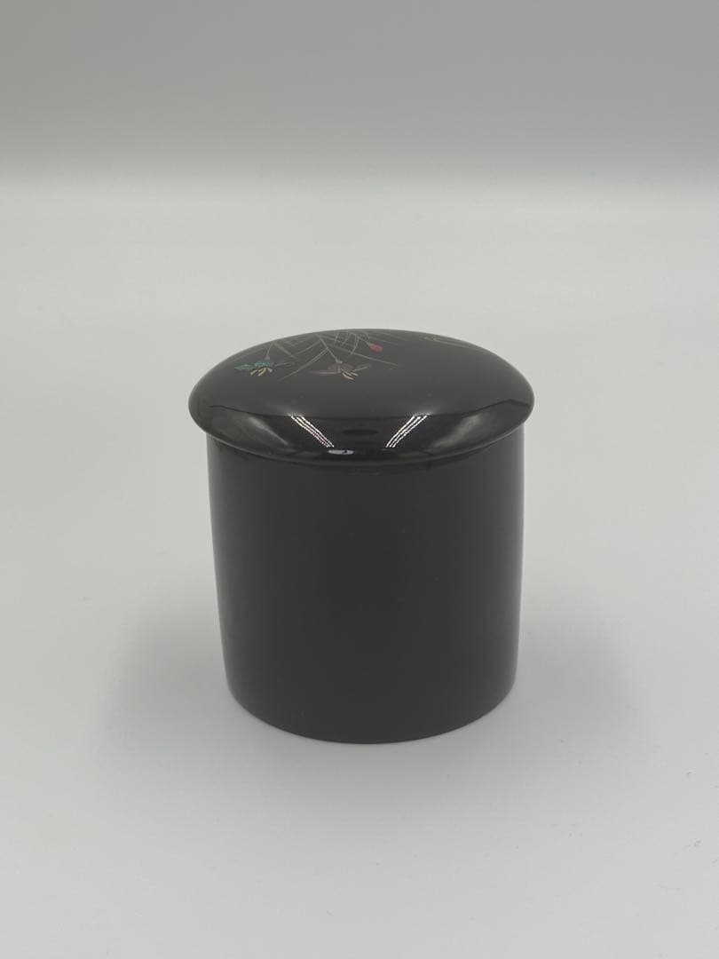 八ツ橋蒔絵　金輪寺　棗　松峰作　茶道具