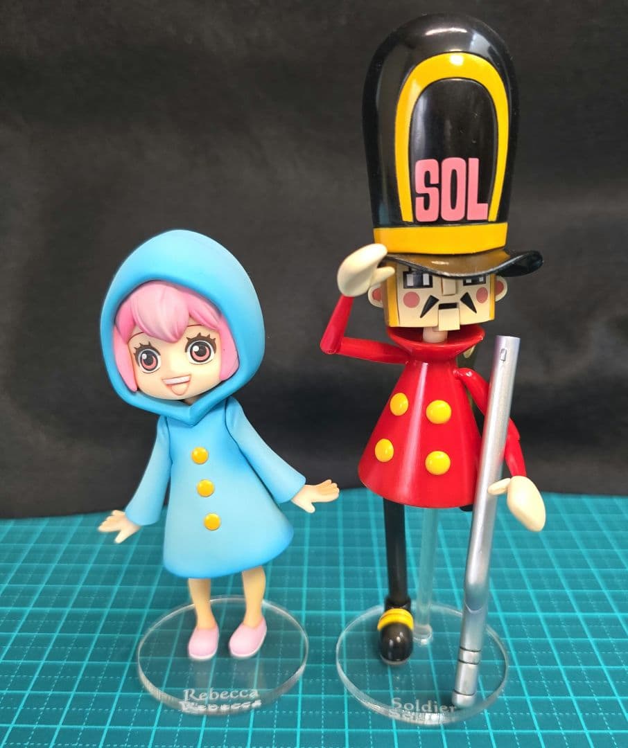 ワンピース レベッカ 片足の兵隊さん フィギュアセット