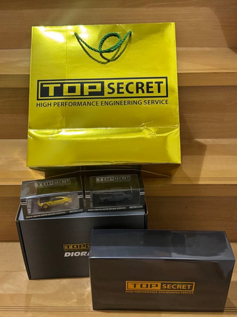 TOPSECRET 1:64 BOXSET 東京オートサロン 4点セット