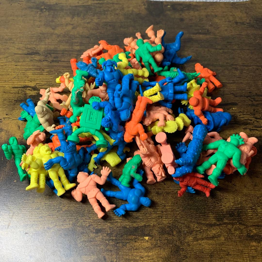 3F 【大量セット】キン肉マン消しゴム（キン消し）まとめ売り 当時物