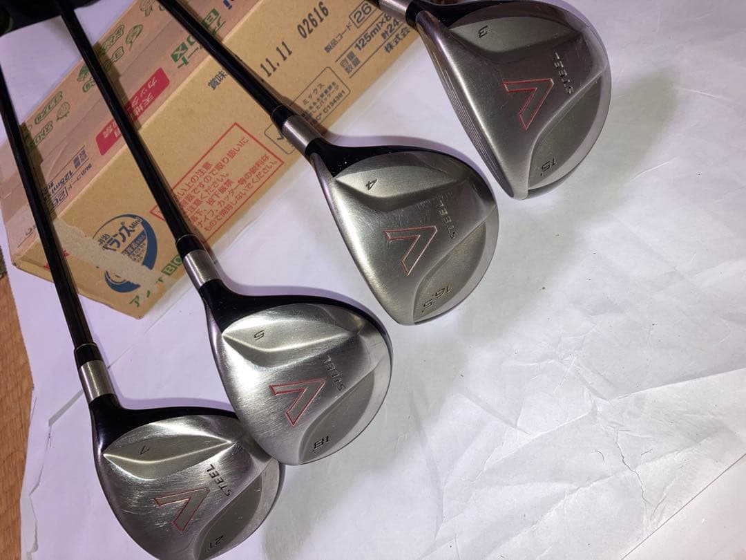 テーラーメイド初代Vスチール4本セット