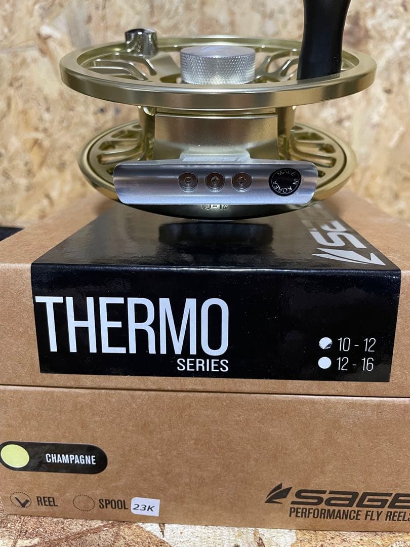 SAGE THERMO SERIES フライリール ゴールド