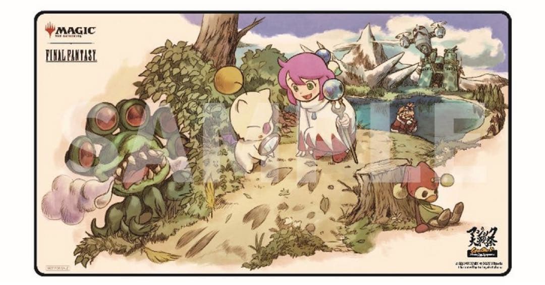 MTG FF マジック大戦祭 プレイマット モーグリ