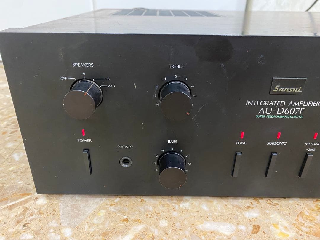 SANSUI プリメインアンプ AU-D607F