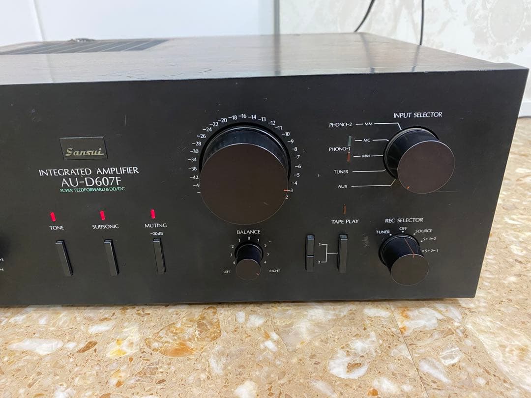 SANSUI プリメインアンプ AU-D607F