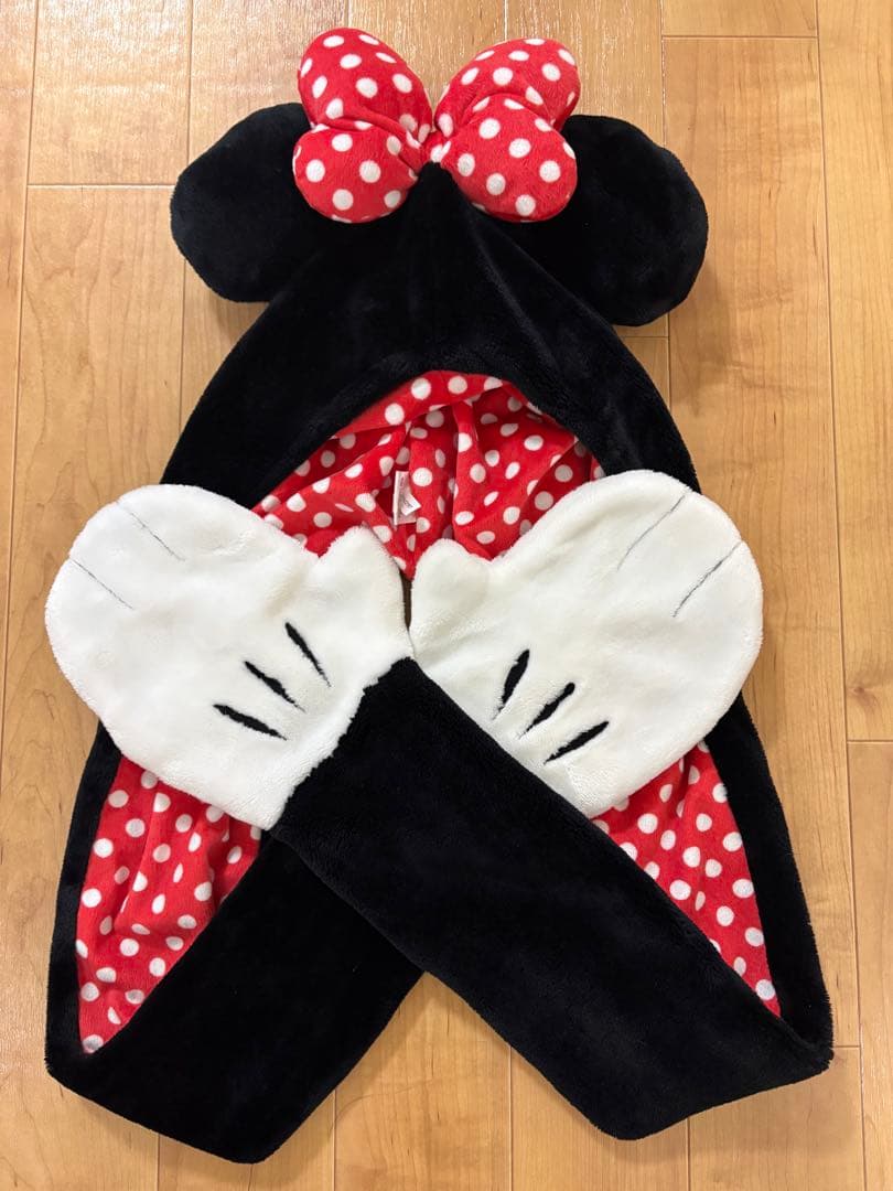 ディズニー ミニー マフラーキャップ