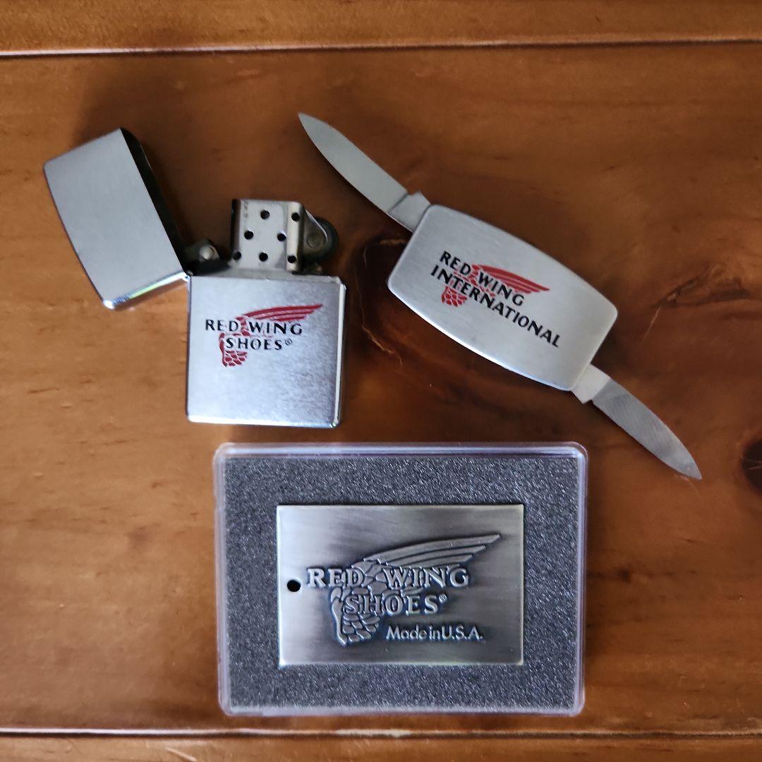REDWING　ZIPPO　マネークリップ　記念プレート　ブーツカタログ