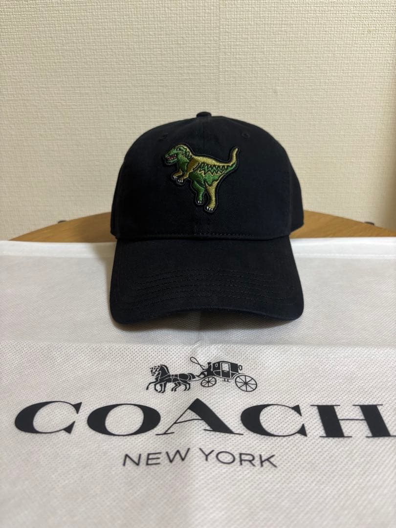 COACH ブラック レキシー　キャップ