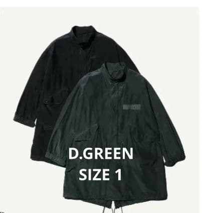 ジャケット・アウター A.PRESSE Silk M-65 Fishtail Parka size1