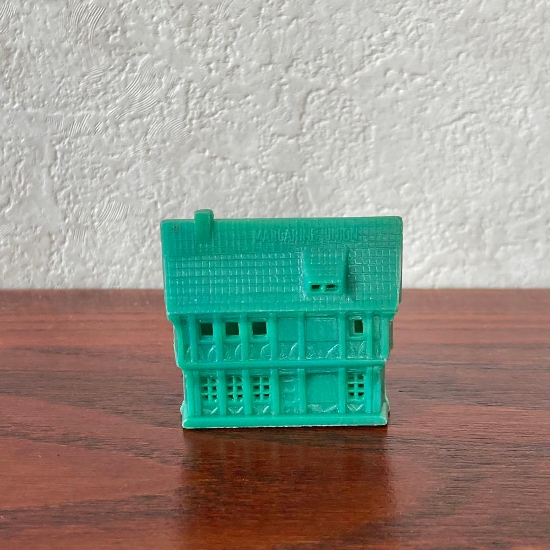 マーガリンフィギュア　ハウス　セット　ミニチュア　置物　ドイツ　ヴィンテージ