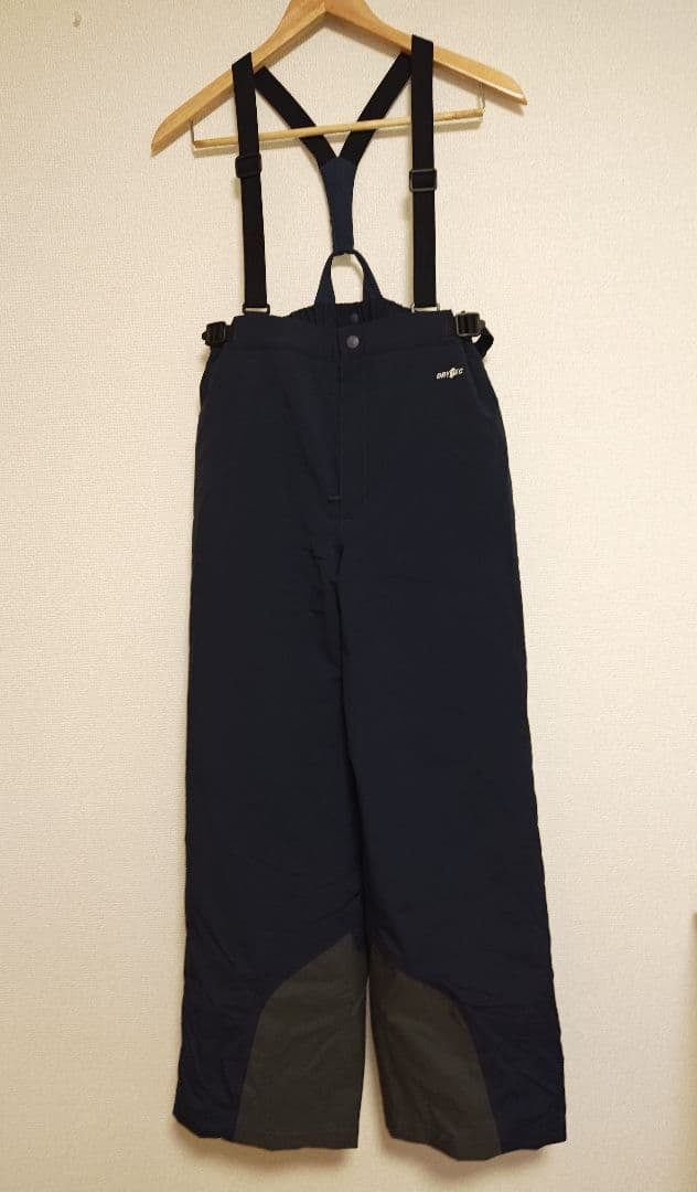 値下げ中　mont-bell 160センチ　スキーウェア上下セット 青/水色