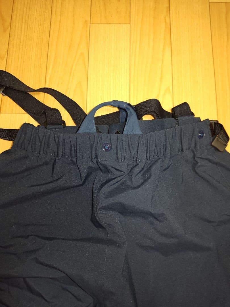 値下げ中　mont-bell 160センチ　スキーウェア上下セット 青/水色