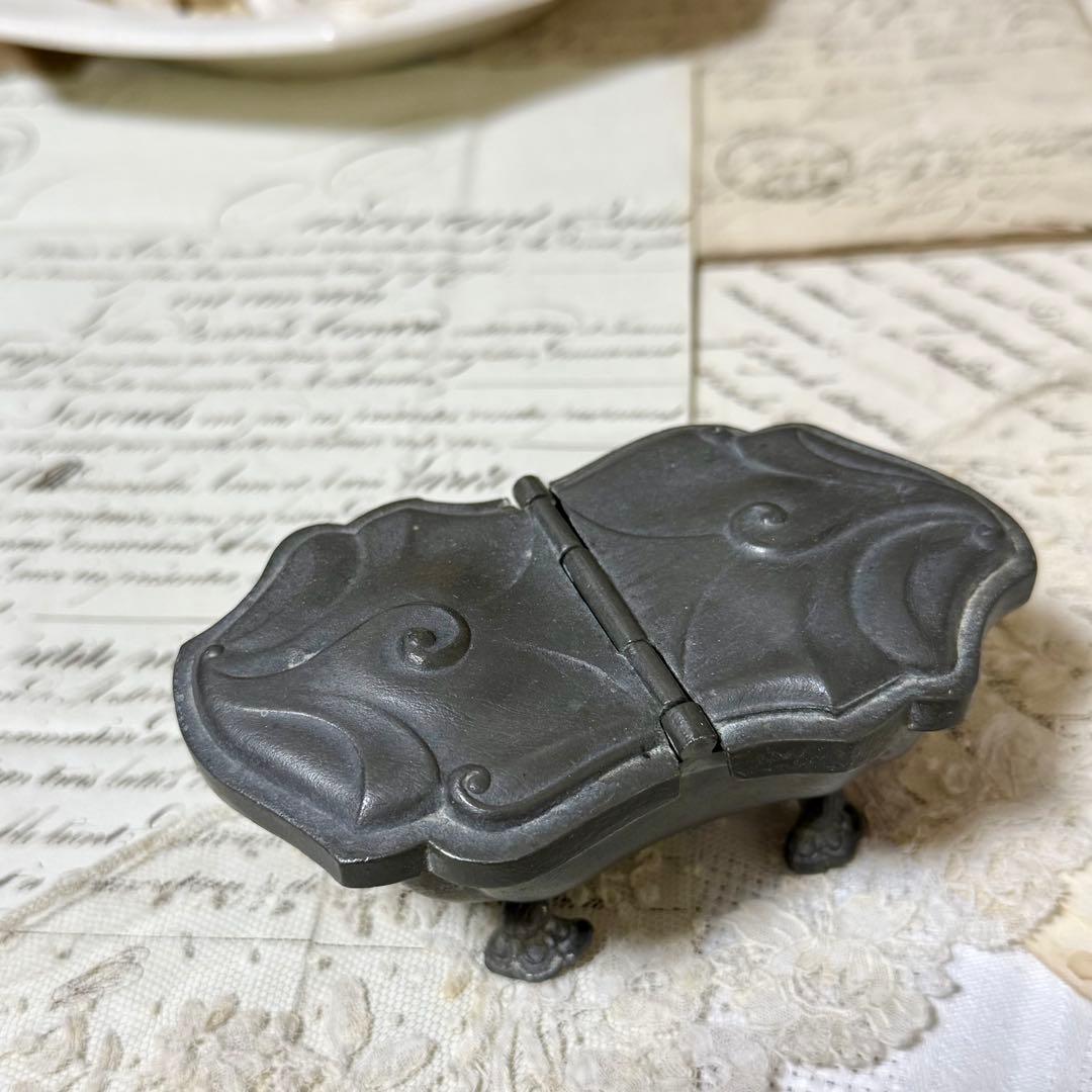 18世紀　アンティーク　ダブルスパイスボックス　アール・ヌーヴォー　蚤の市