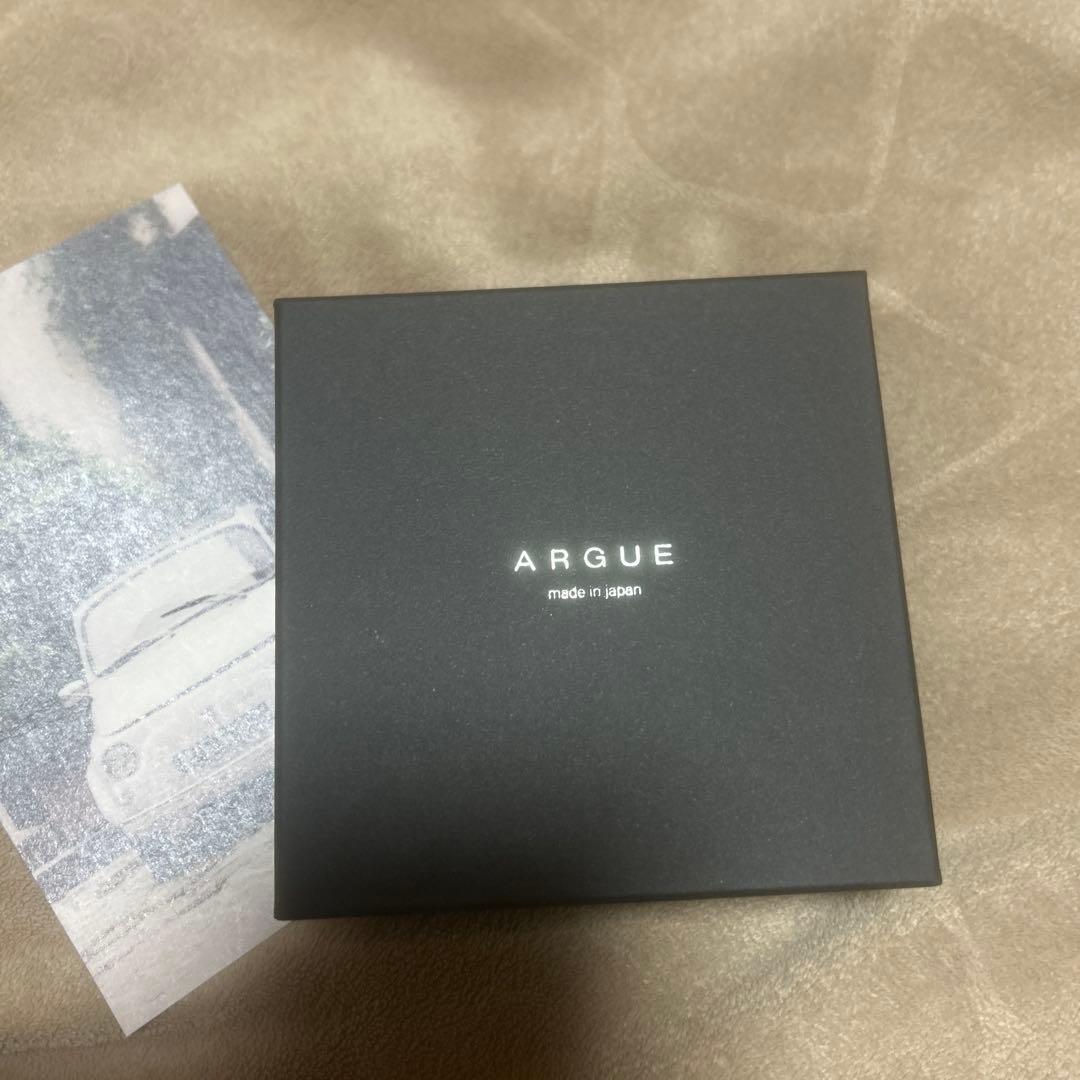 argue ロングレザーベルト　キャメル