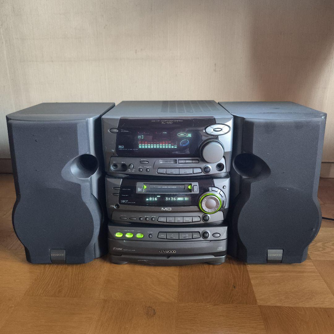 ☆KENWOOD コンポ RXD-L1MD 稼働品