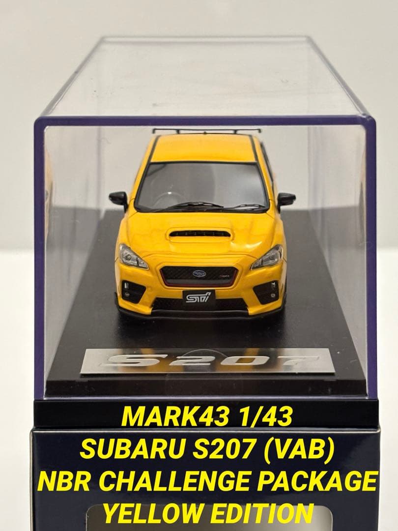 MARK43 スバル S207 NBRチャレンジパッケージ イエローエディション