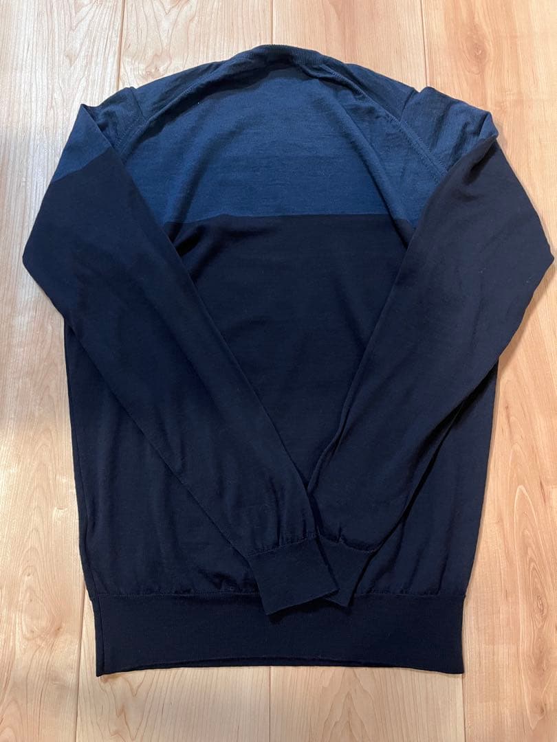 【未使用に近い】 JOHNSMEDLEY ウール ニット M クルーネック