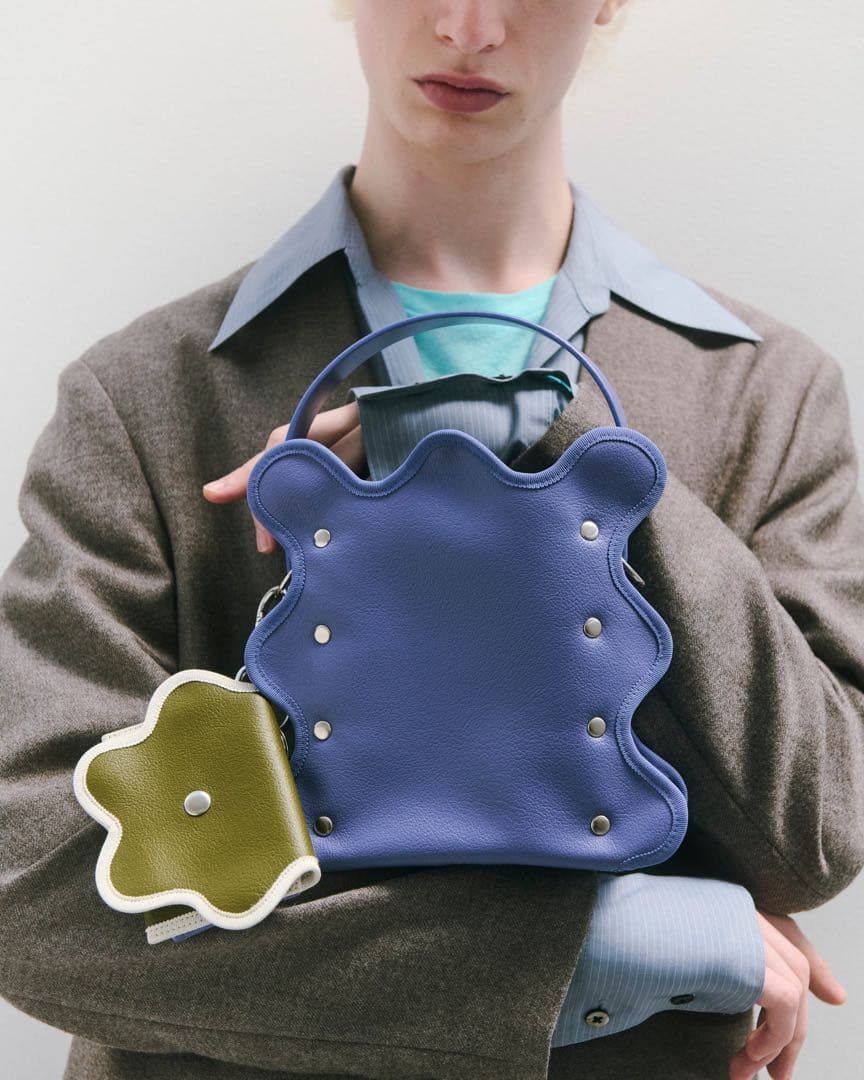 nori enomoto　wave mini chain ブルー