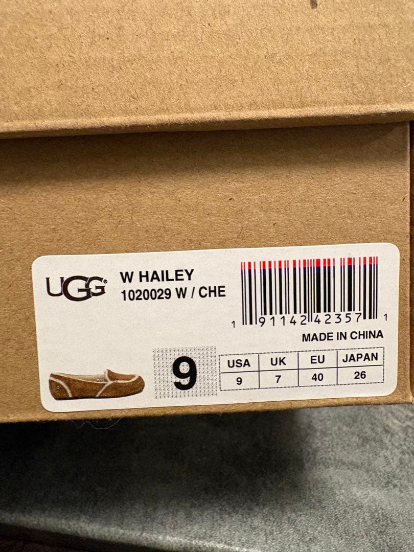 【新品 】アグUGG HAILEY ヘイリー モカシン シューズ 26cm