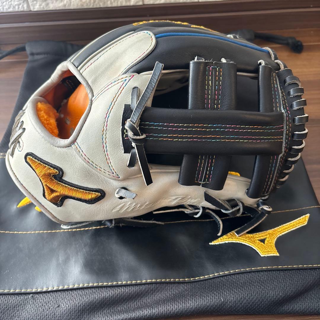 ミズノプロ　AXI① 軟式オプションオーダー　グローブ　HAGA JAPAN製