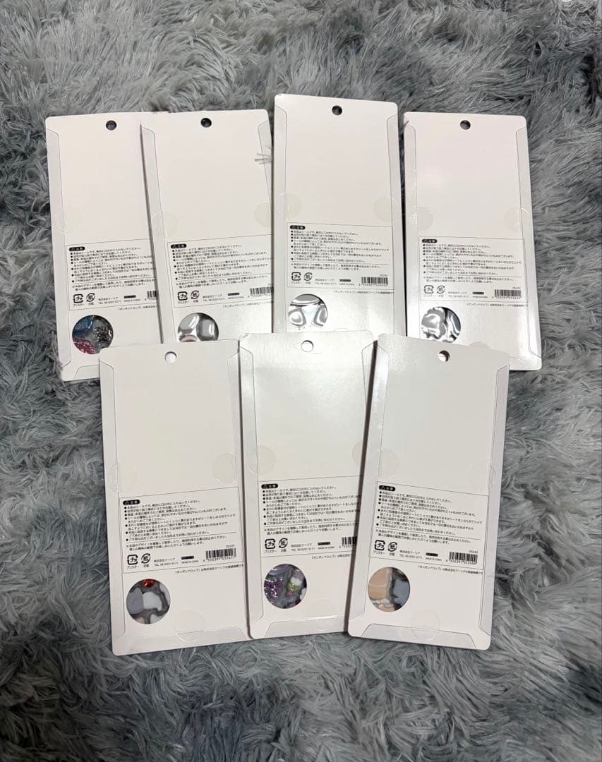 ボンボンドロップシール 和柄 7種類セット