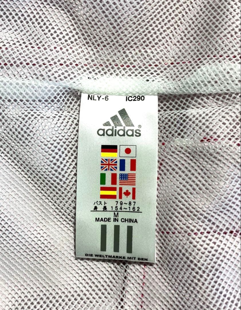 最終値下げ 新品 未使用 ピンク レディース M レインウェア アディダス 桃色