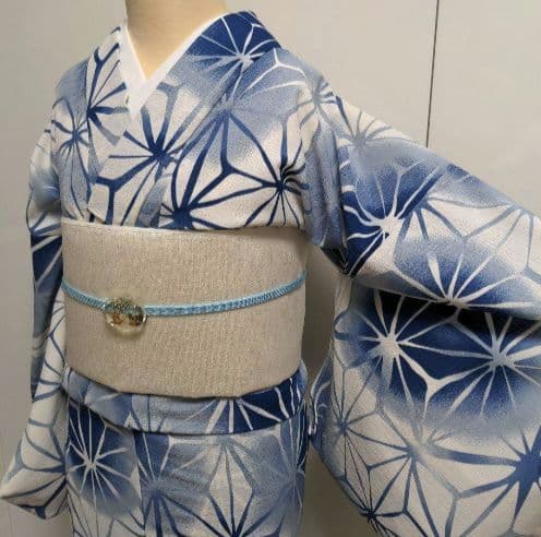 もんきー様　確認用！浴衣　ゆかた　Lサイズ　麻型　浴衣単品販売