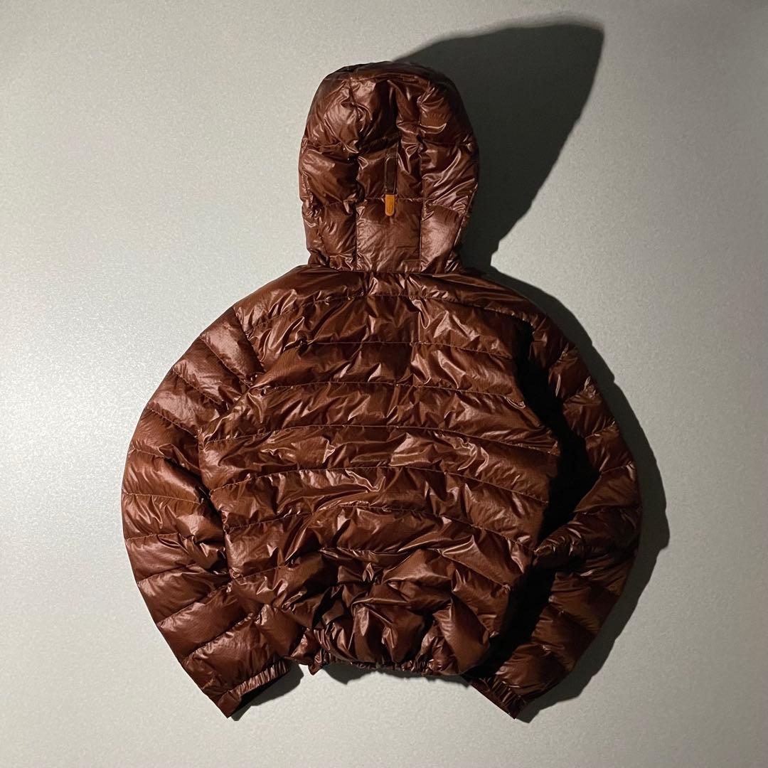 希少　コロンビア クレイターレイク　アルパインダウンパーカ　パフダウン　ブラウン
