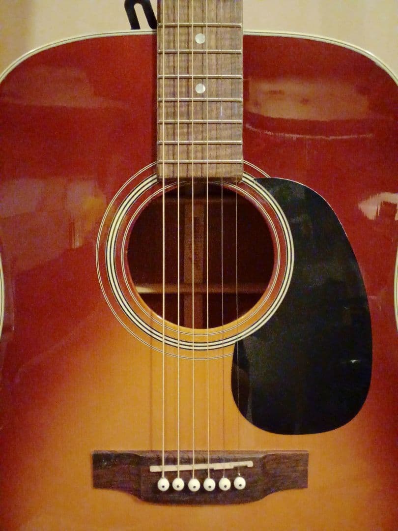 【送料込】【美品】アリア　ドレッドノート　ARIA　トップ単板　低弦高　整備済