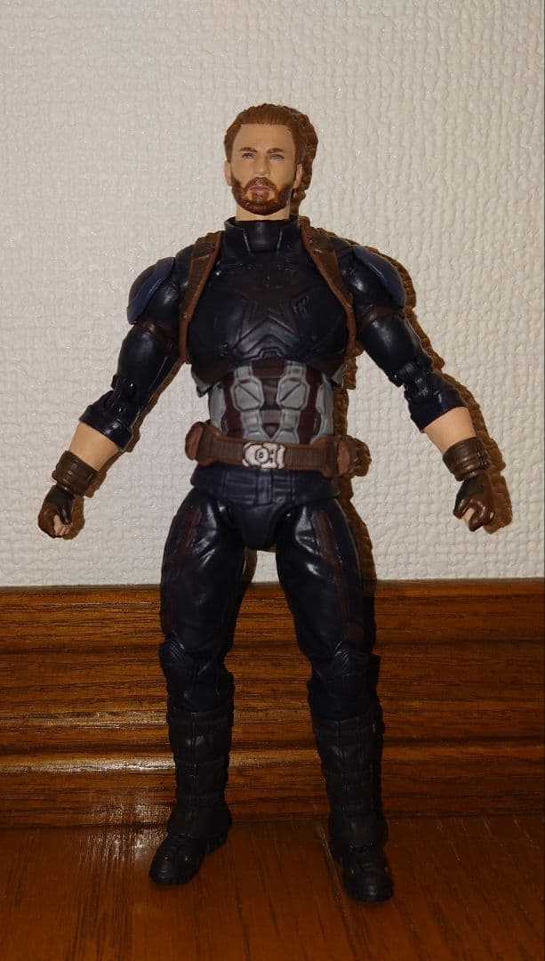 MAFEX　キャプテンアメリカ　インフィニティウォー　閃回Studioヘッド