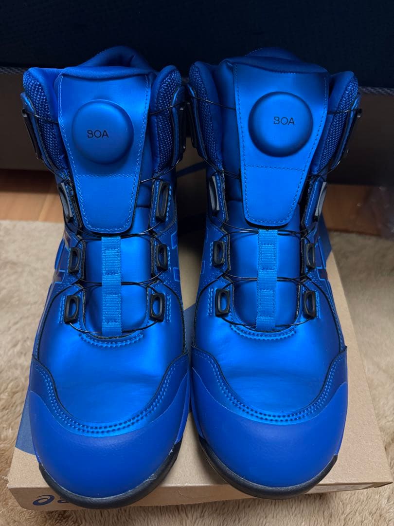 アシックスBOA ブルー限定廃盤‼️