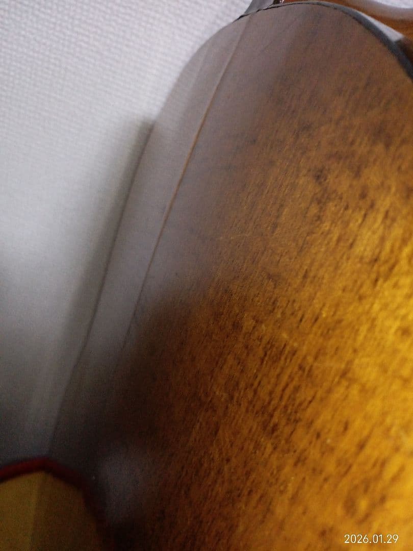 モンタノ　総単板！？ パーラーギター 6弦 　ジャンク　 要リペア　汚れそのまま