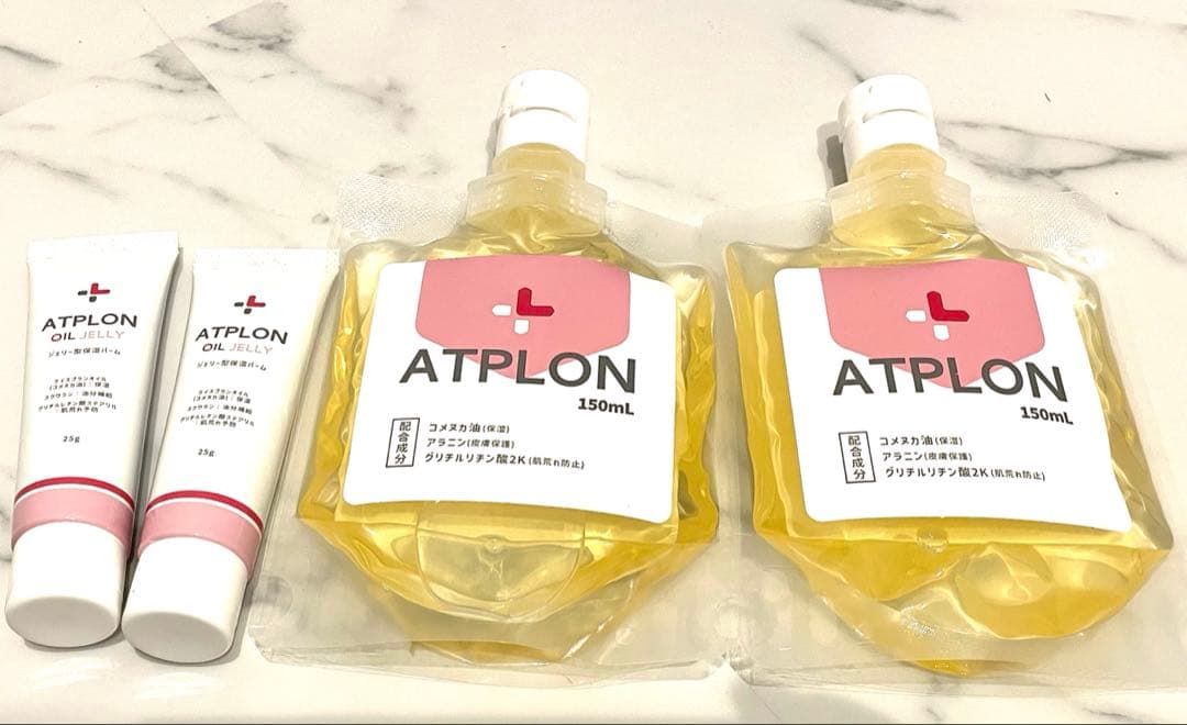 【新品未開封】アトピロン オイルソープ2本 オイルジェリー2本