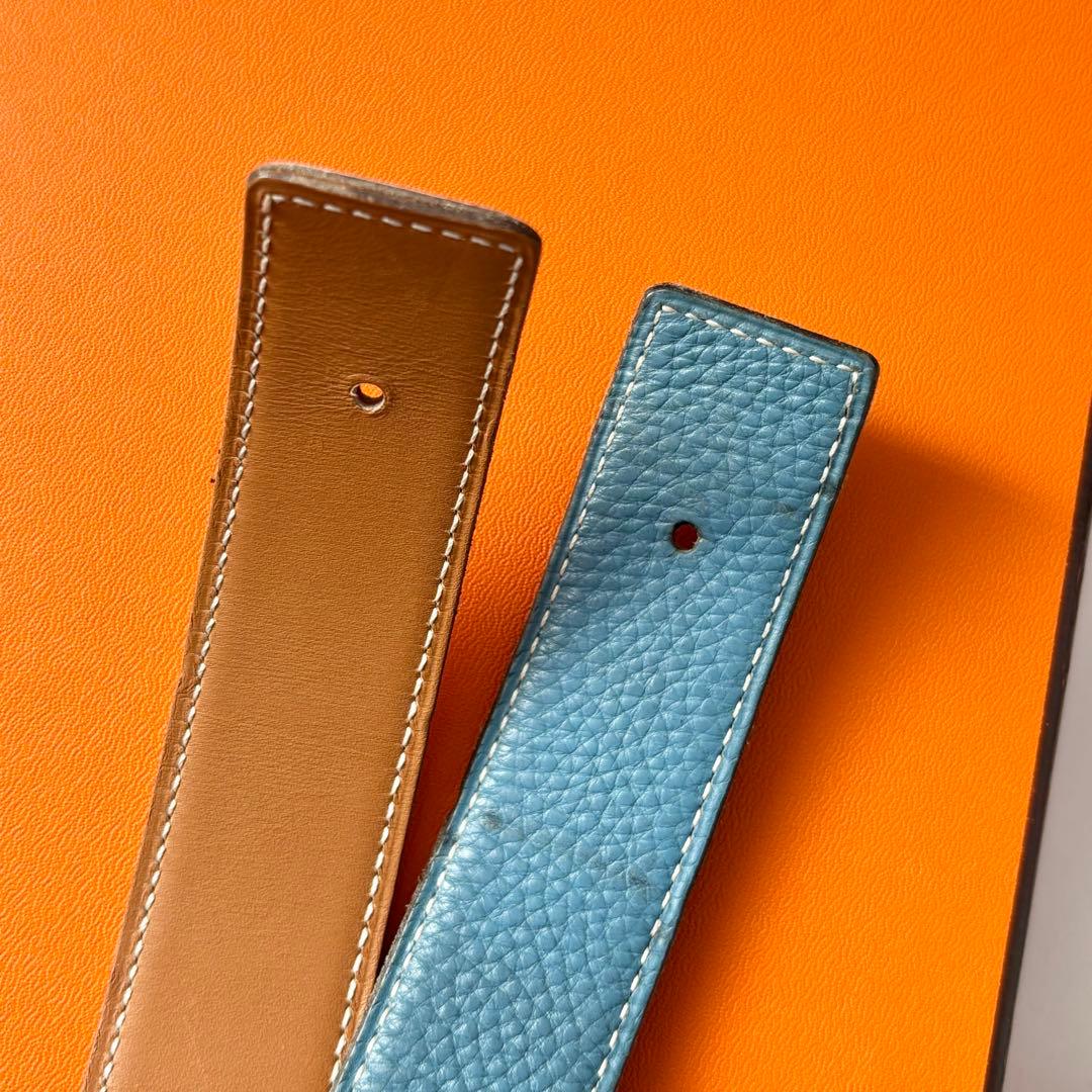 HERMES バックル トゥアレグ H リバーシブルベルト 2セット