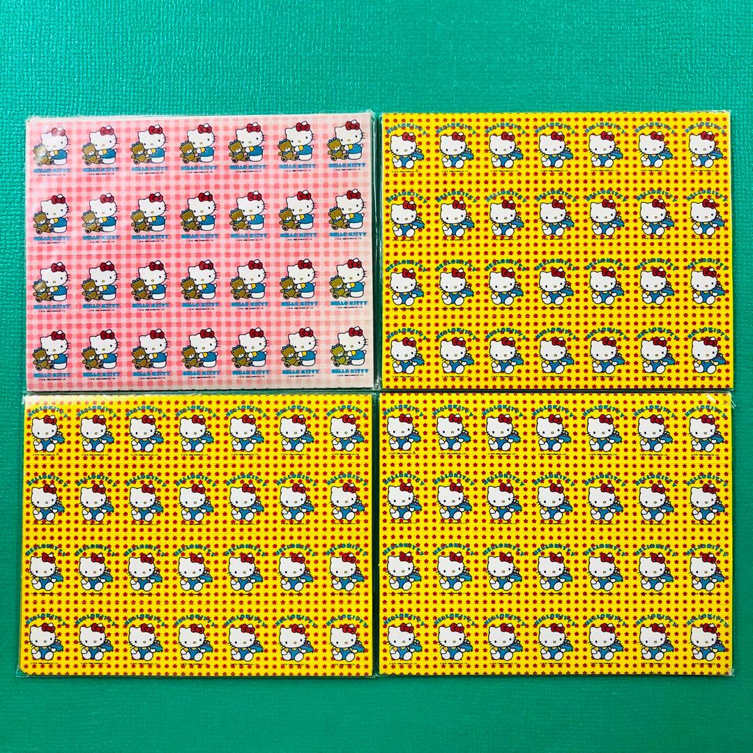 1986年製 激レア★ハローキティ 超ミニサイズ トランプ 2種4個セット