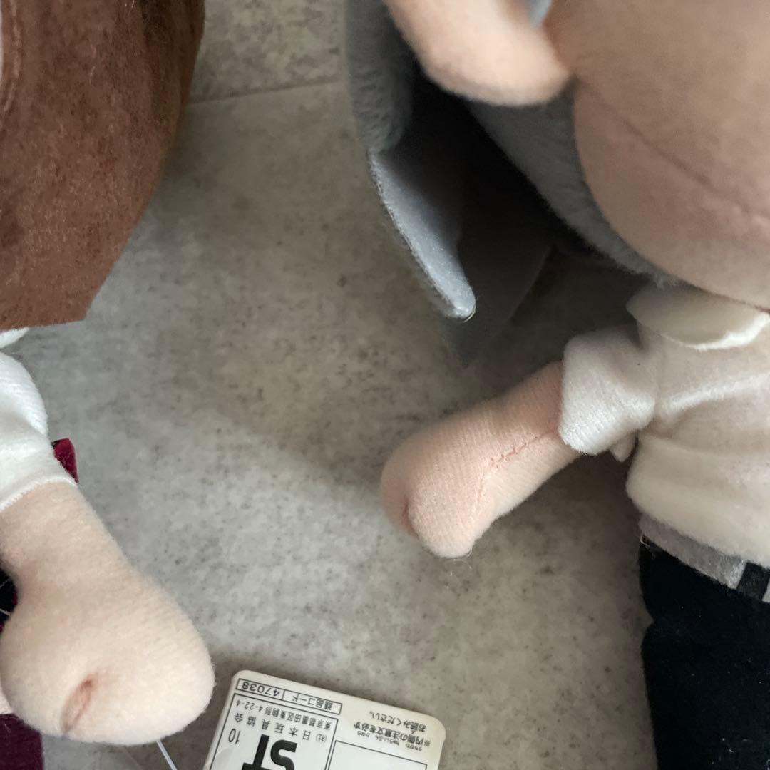 ぷちえゔぁスーパーDXぬいぐるみマリ&カヲル全2種アニメグッズレトロエヴァコンプ