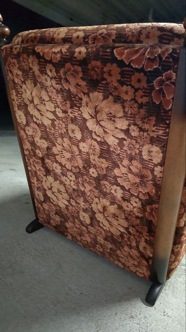 s*6様 カリモク金華山織風　1人掛けソファ②