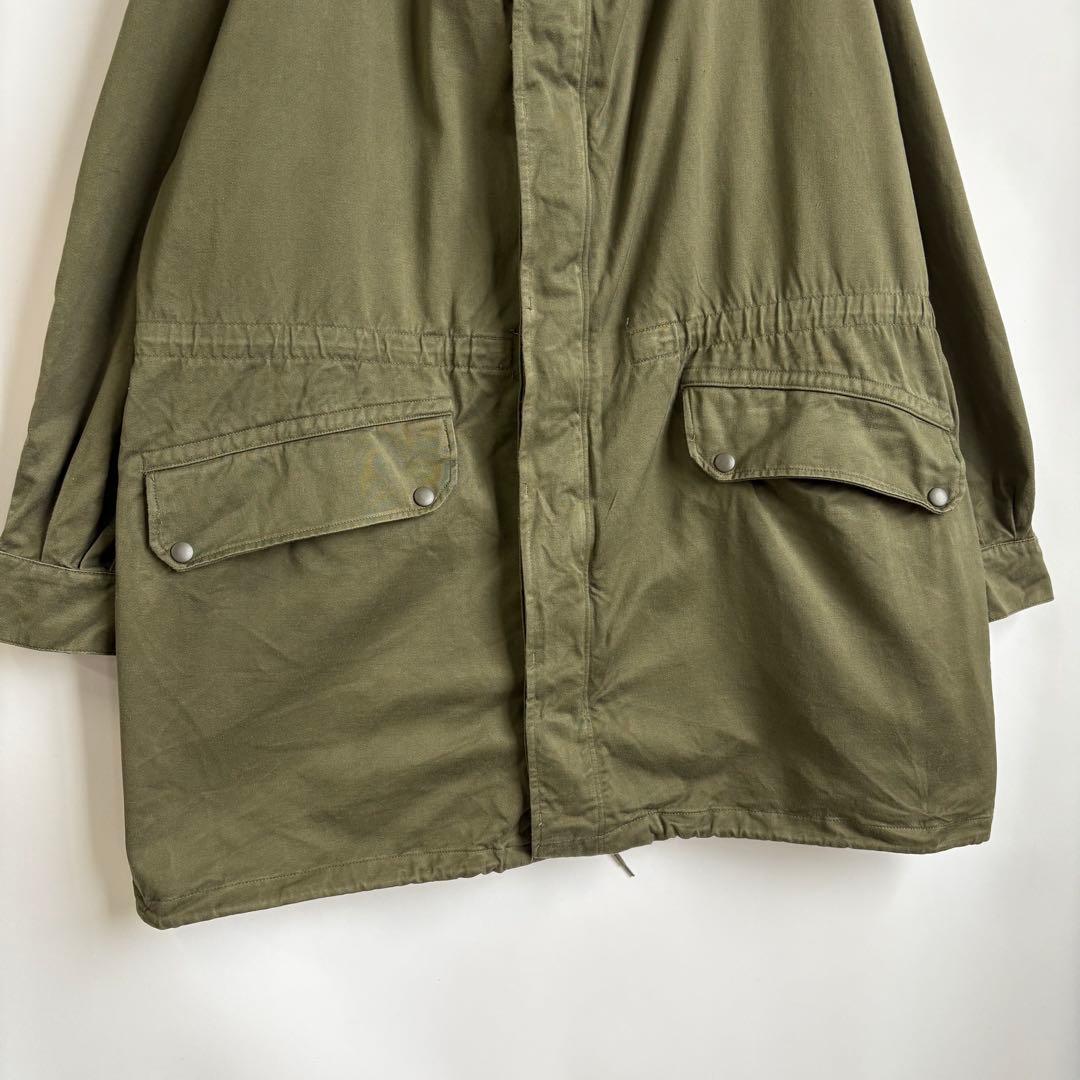 60s フランス軍 M64パーカー モッズコート ライナー付 ミリタリーコート