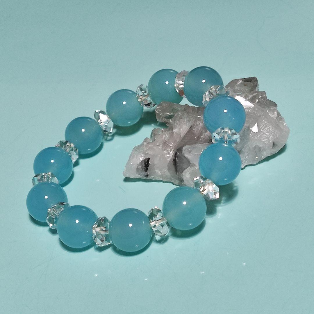 パワーストーン　天然石　ルチルクォーツ　レインボー入り　34g　No.886