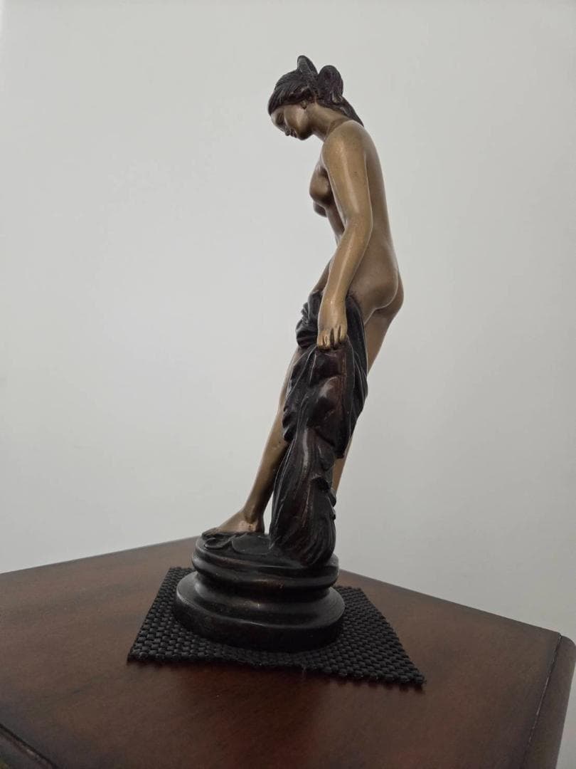 アンティーク ブロンズ像