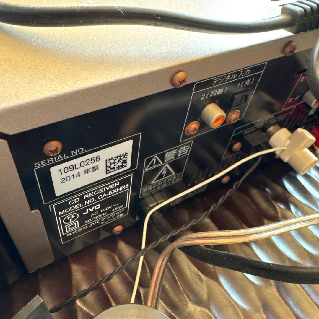 JVC ミニコンポ ウッドコーン