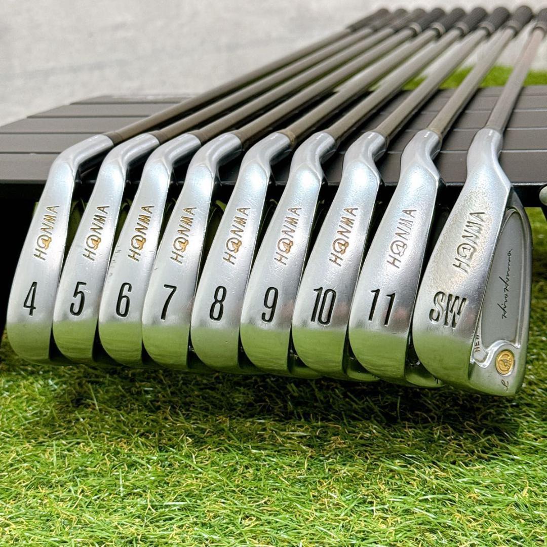 ホンマ 本間ゴルフ NEW-LB280 アイアンセット 金モグラ 【K286】