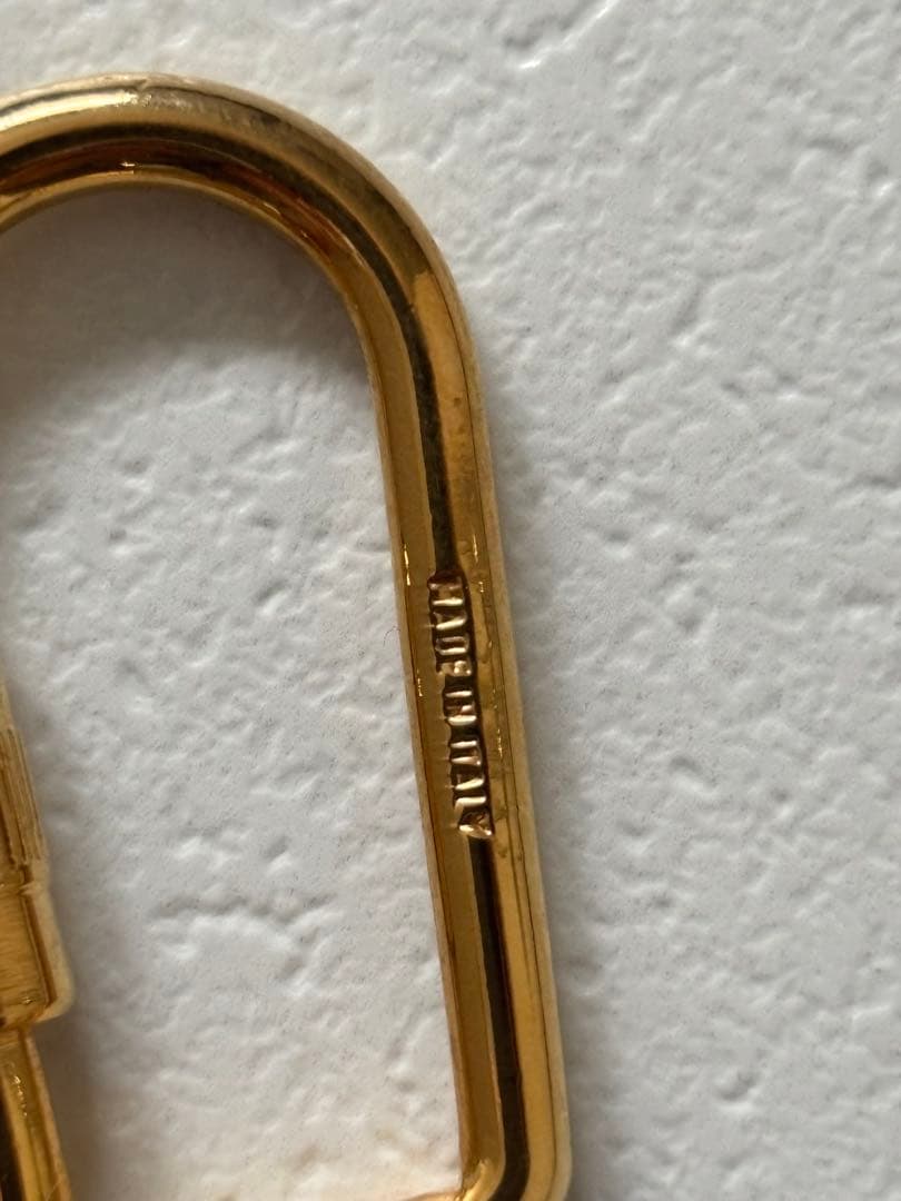 GUCCI オールドグッチ キーホルダー GG シェリーライン ラウンド 丸型