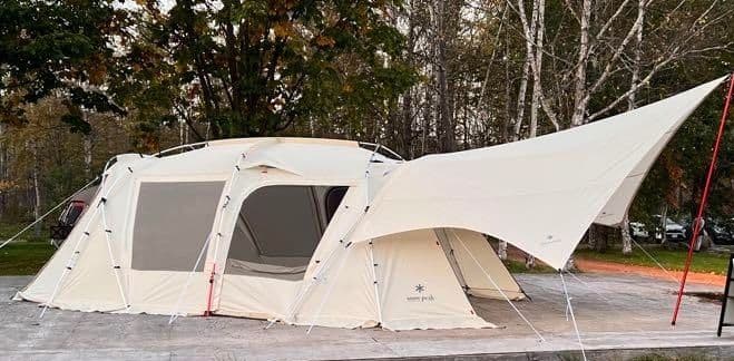 スノーピーク　ランドロックMフルセット・コネクトタープ