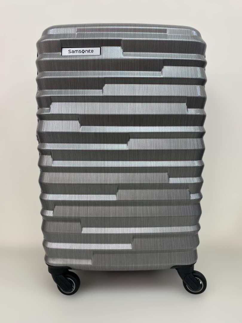 サムソナイト ジッププラス スーツケース 機内持ち込みサイズ シルバー