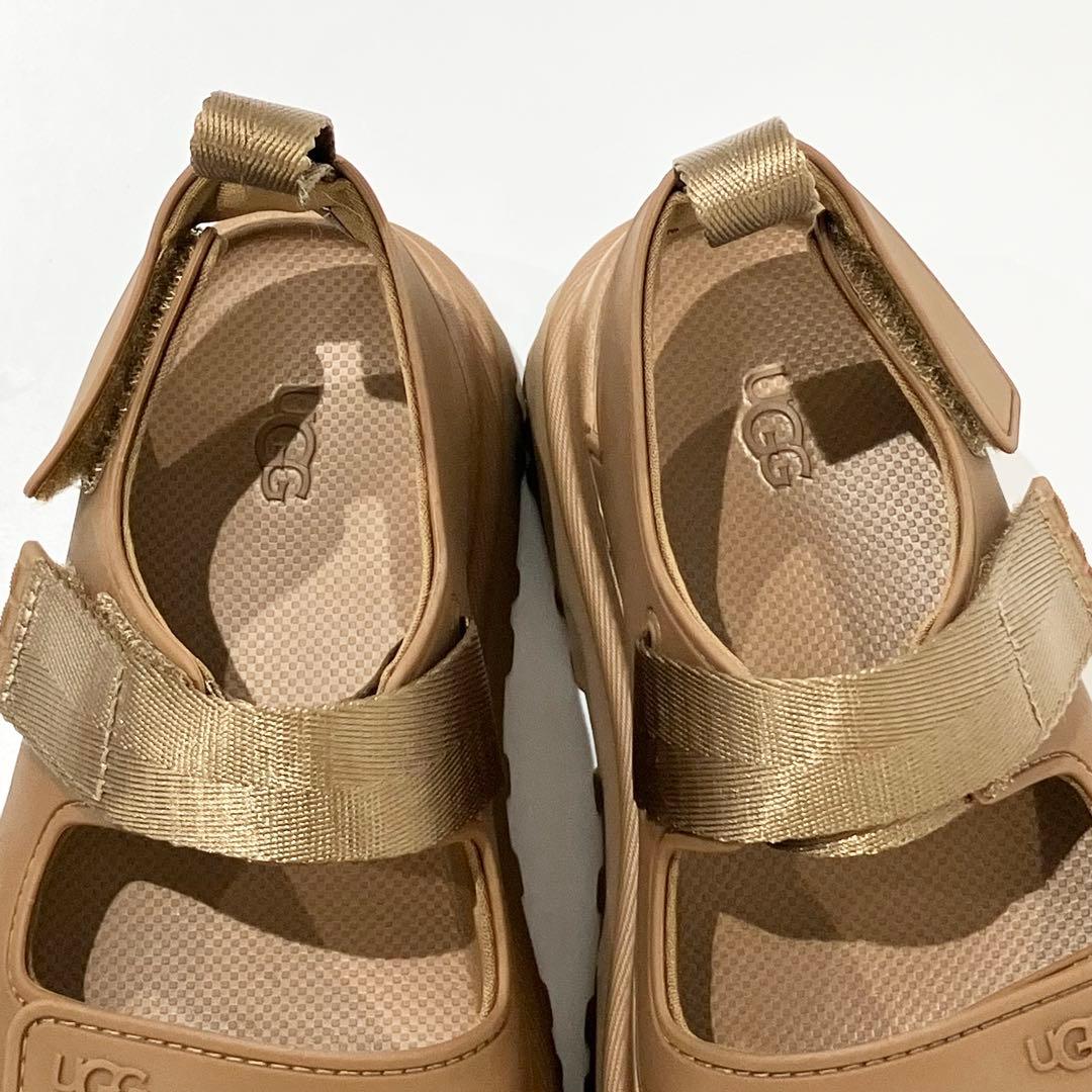 UGG アグ ゴールデンクロウ キャメル サンダル 22cm