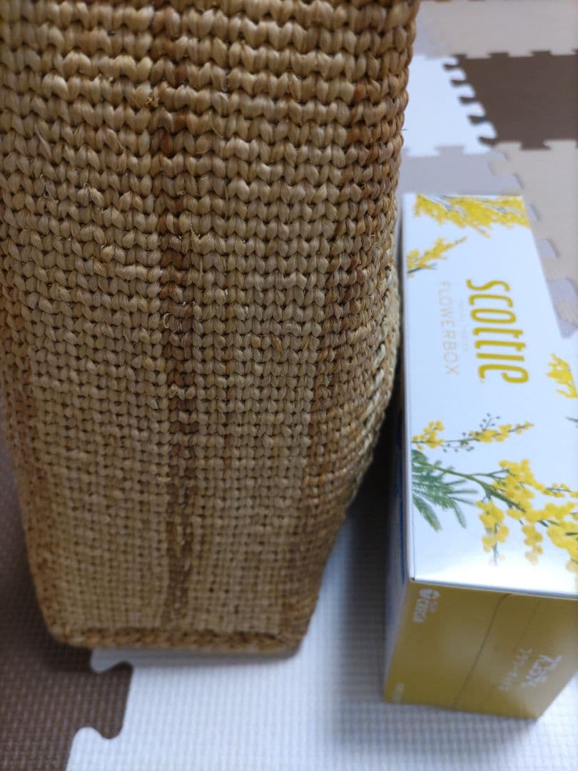 ヒロロの編みかごバッグ