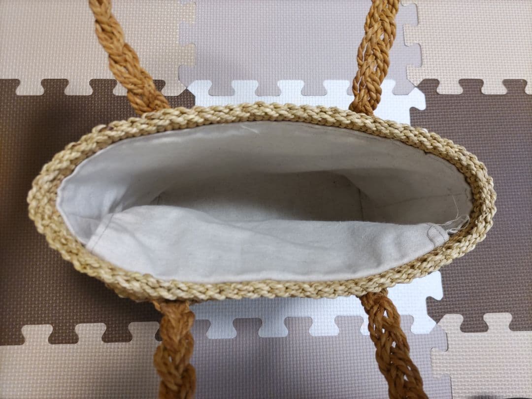 ヒロロの編みかごバッグ